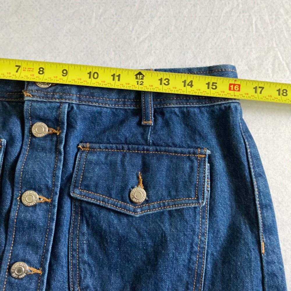 Loft Women’s denim mini skirt - Picture 6 of 7